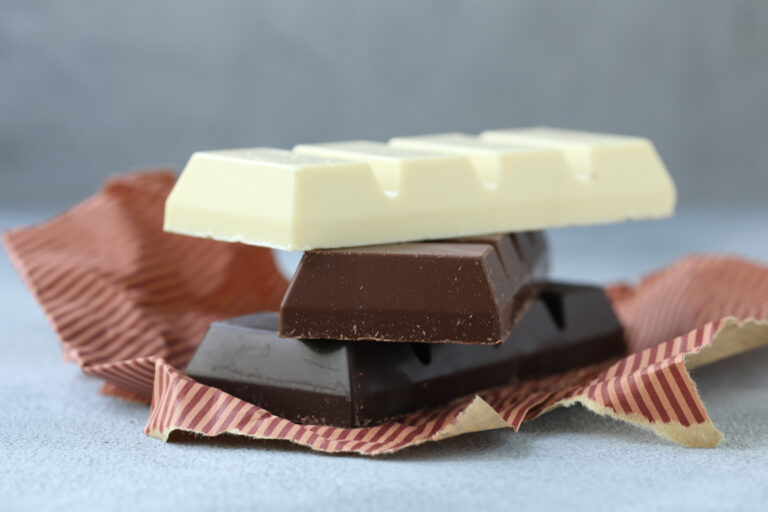 three chocolates