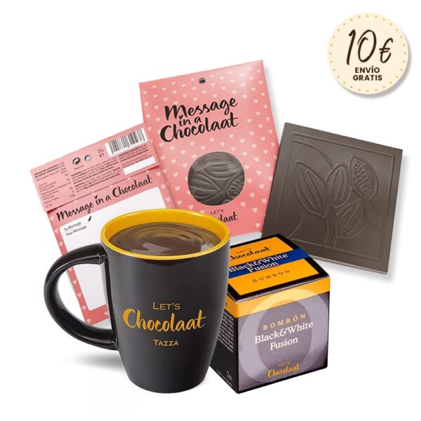 10€ Pack Black&White Fusion Chocolates 30g