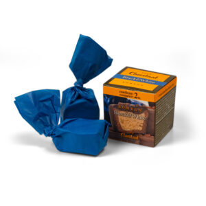 Cubo Bombón Praliné Black & White - Cubo 30g