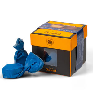 Cubo Bombón Praliné Black & White - Cubo 120g