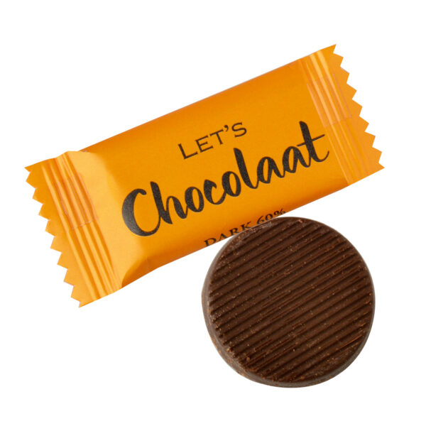 Chocolatinas Bolsa a granel 1kg 72% cacao - Imagen 3