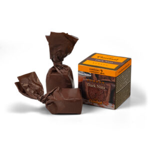 Cubo Bombón Praliné Dark Nuts - Cubo 30g