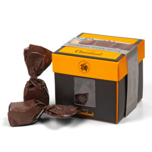 Cubo Bombón Praliné Dark Nuts - Cubo 120g