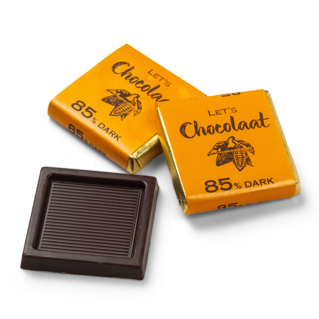 Let's Chocolaat Napolitanas 85%