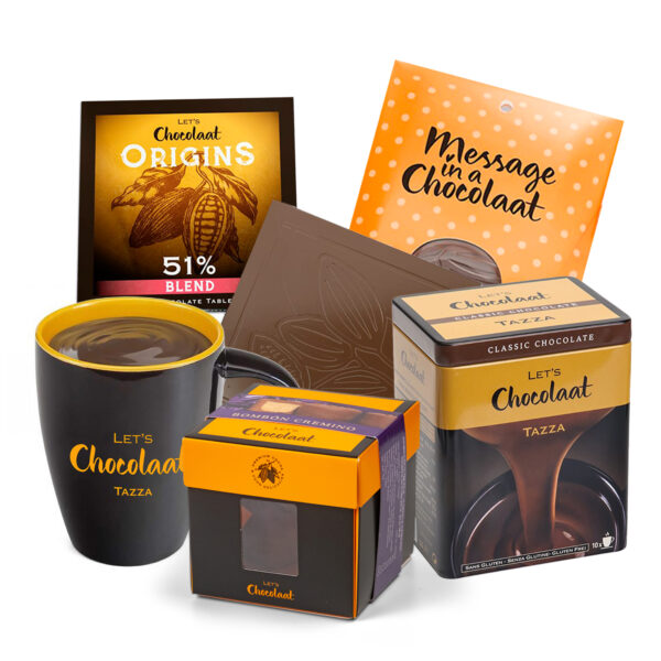 Pack 25€ Bombones Cremino 120gr + Chocolate a la taza Clásico