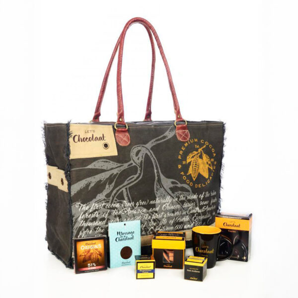 Tote bag Lets Chocolaat Forastero Brown