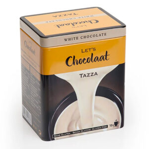 Chocolate a la taza blanco - lata premium 10 sobres