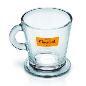 Tazas vidrio Lets Chocolaat 8cl
