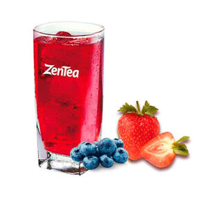 Té frío Zentea sabor Fresas y Arándanos