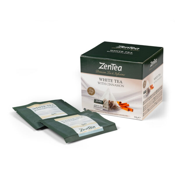Té Blanco con canela - 15 sobres - Imagen 2