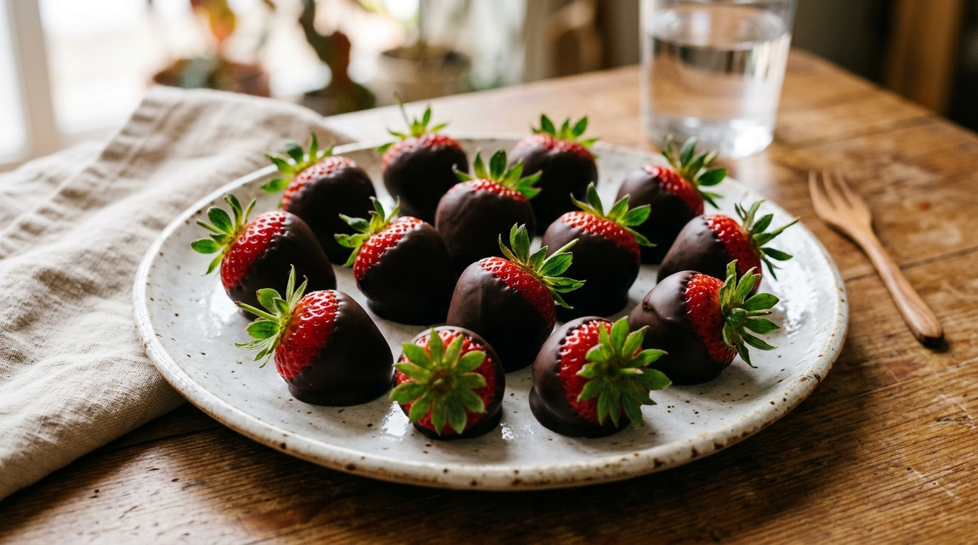 Let's Chocolaat fresas con chocolate
