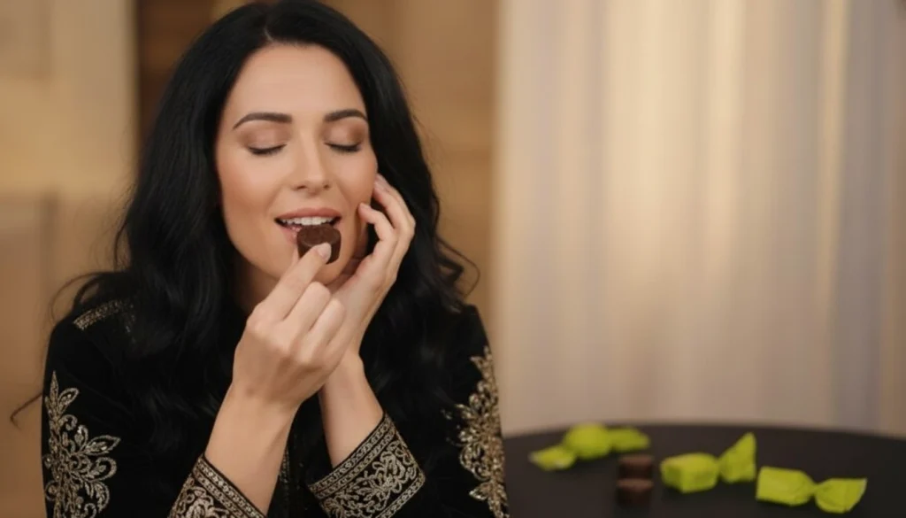 Persona con Bombones Let's Chocolaat