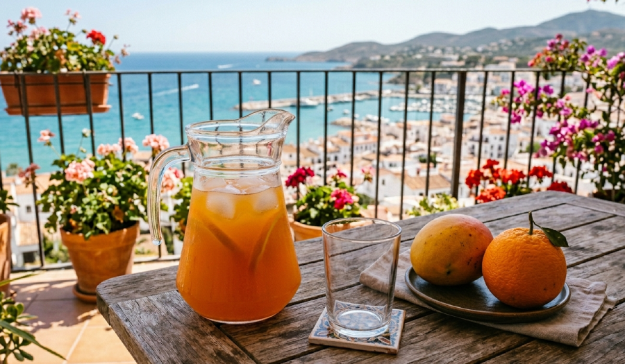 Infusión fría mango y naranja Let's Chocolaat