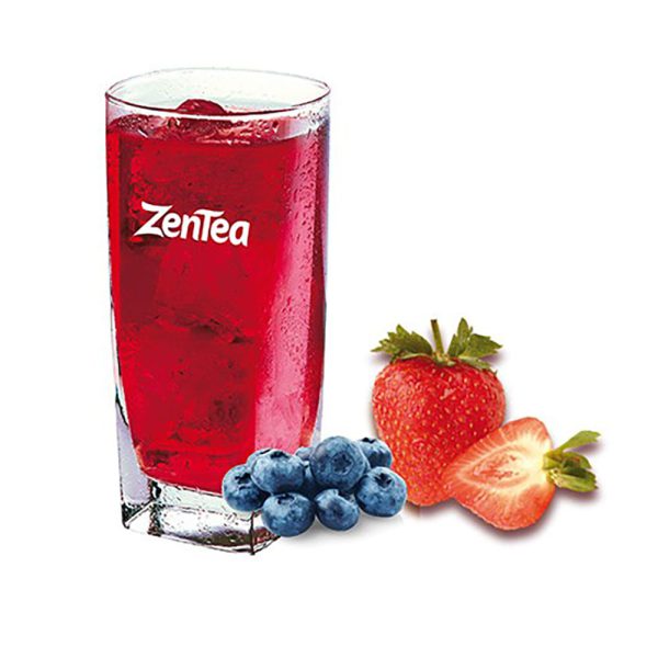 Zentea Strawberry and Blueberry Iced Tea