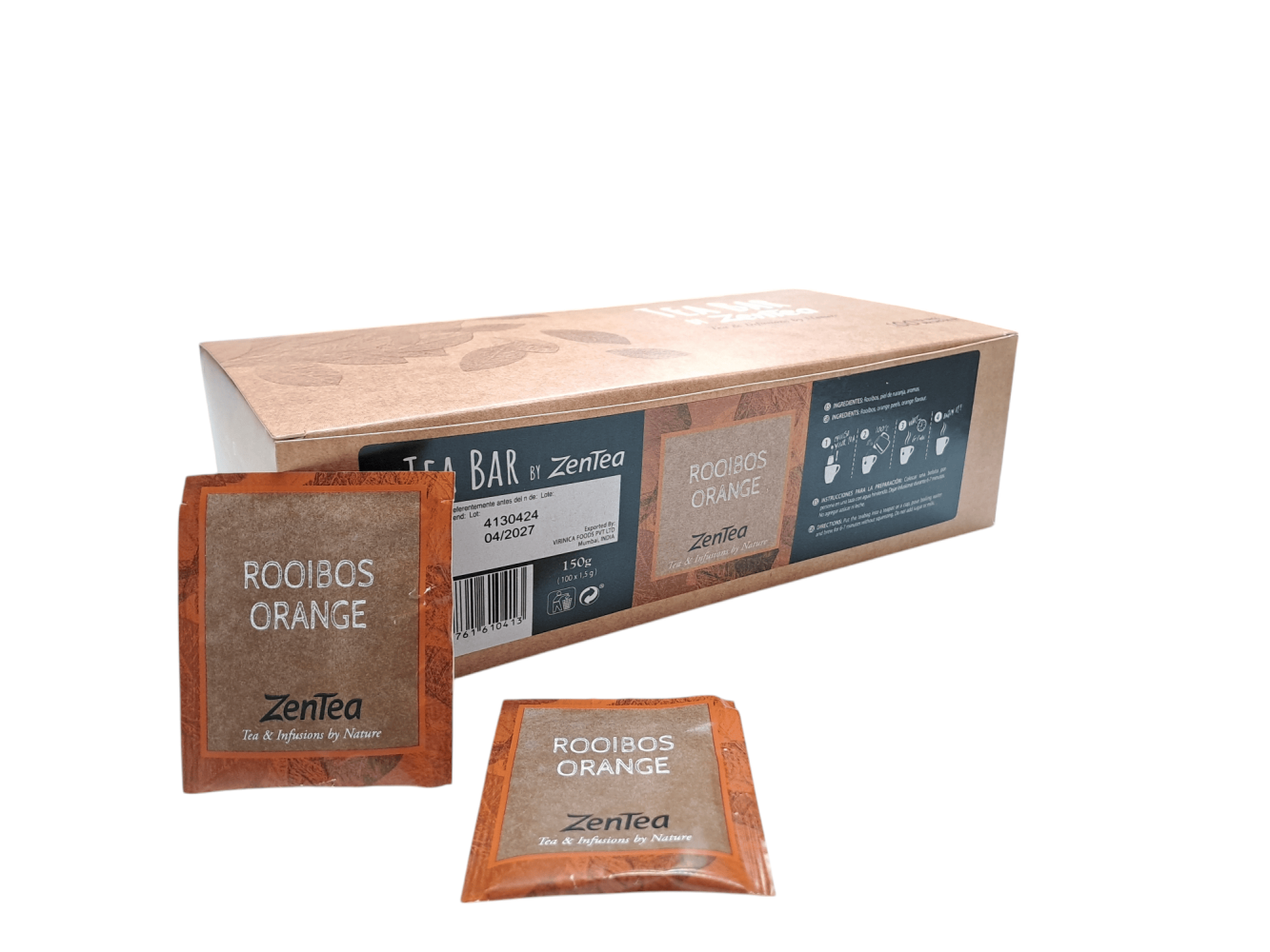 Rooibos Orange Tea – 100 tea bags