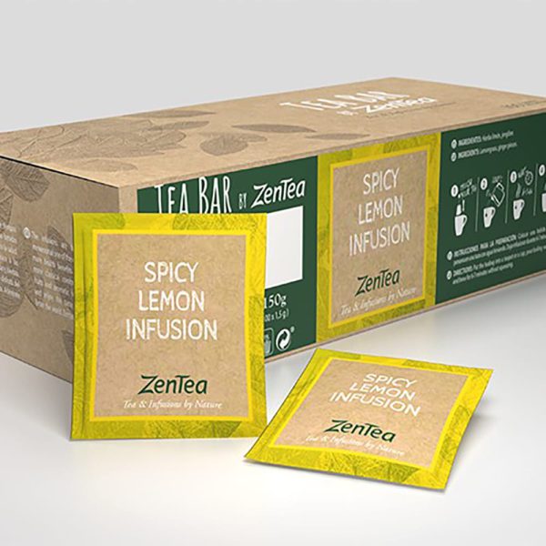 Zentea Wellness Spicy Lemongrass Tea – 100 tea bags