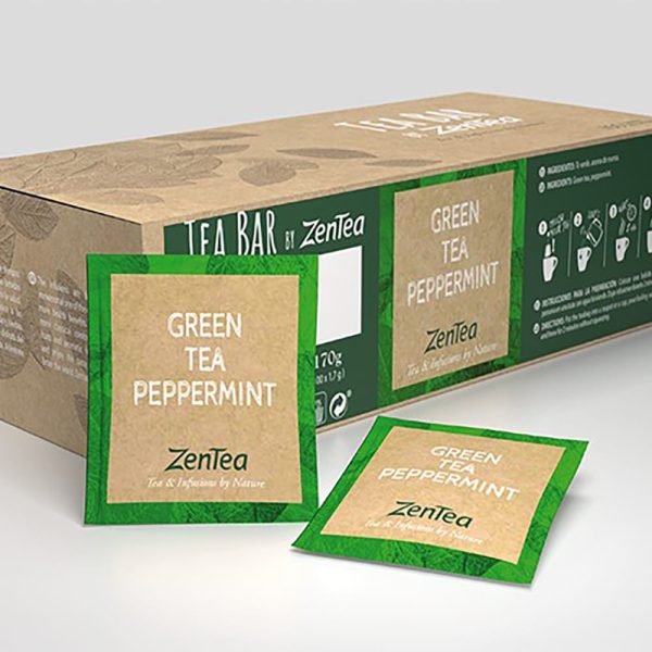 Peppermint Green Tea – 100 tea bags