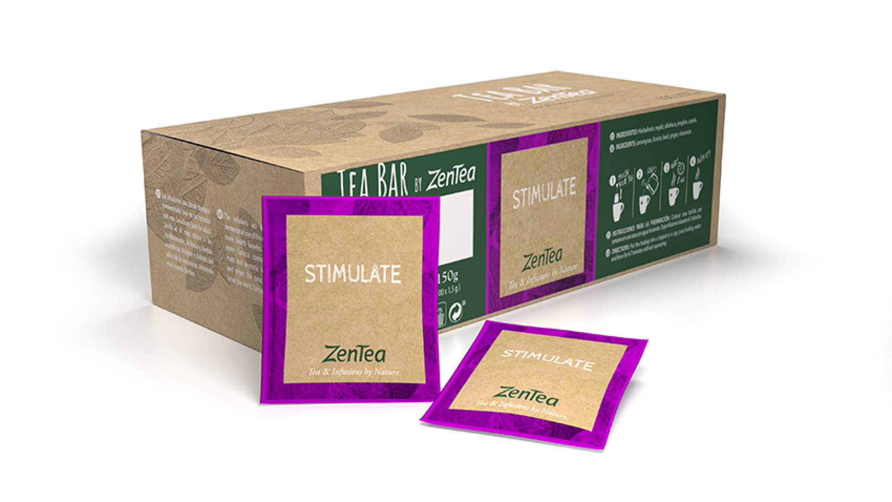 Zentea Wellness Stimulate Tea – 100 sachets
