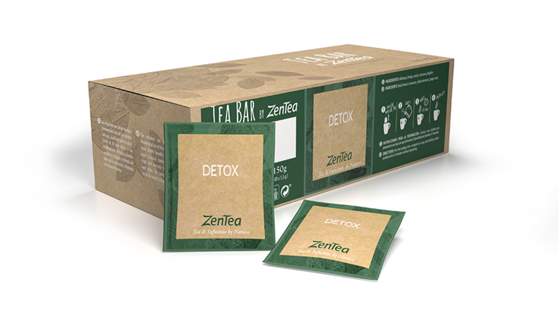 Zentea Wellness Detox Tea – 100 sachets