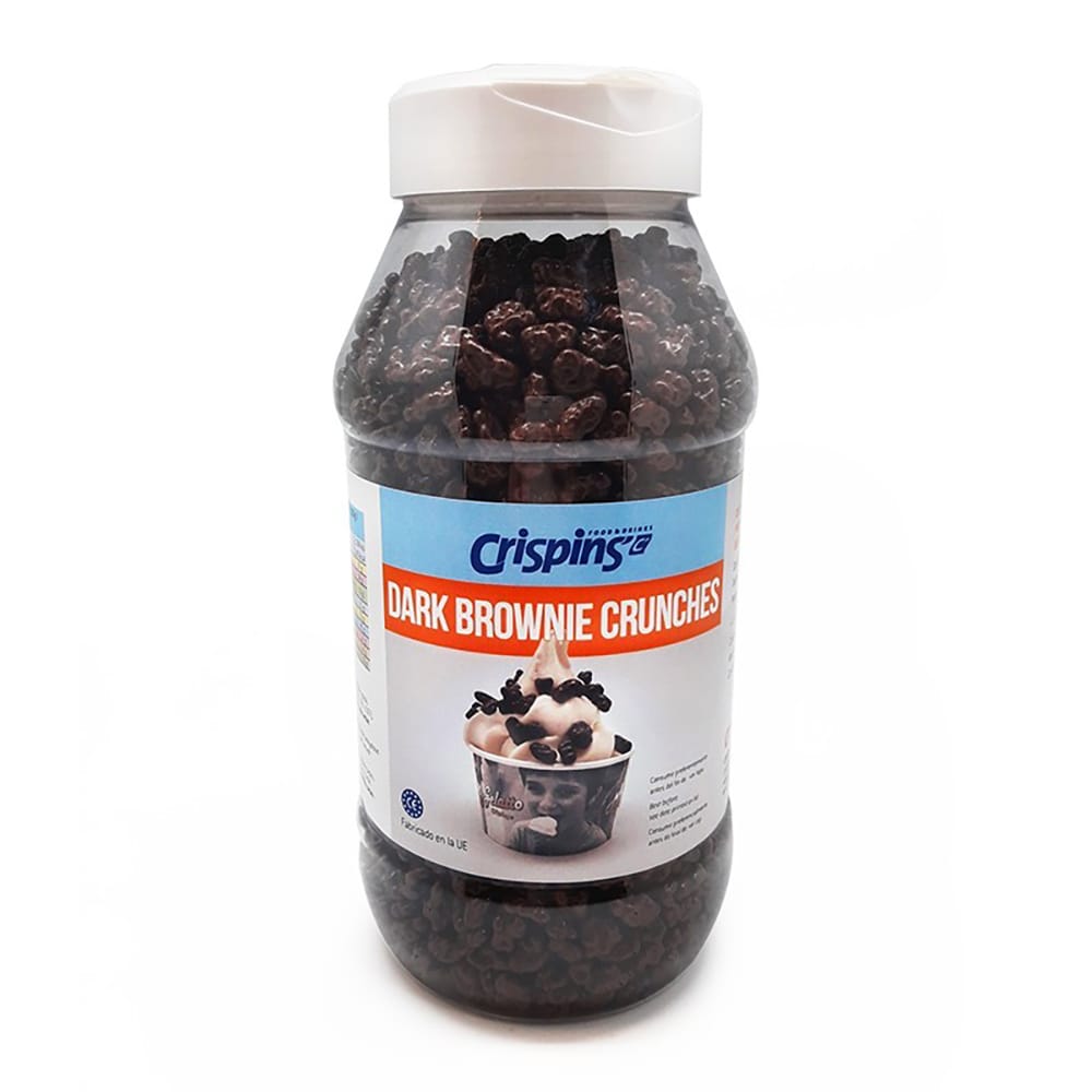 Dark Brownie Crunch Topping