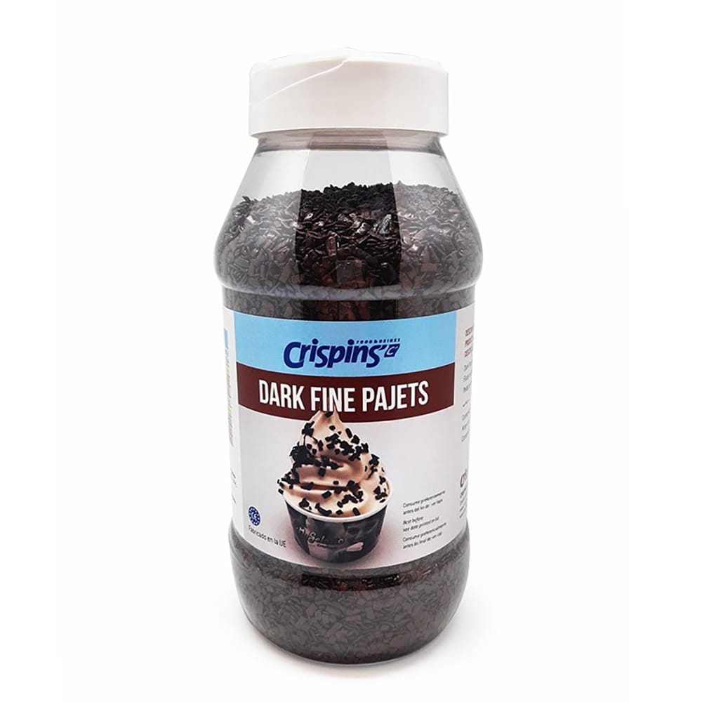 Dark Fine Pajet Topping