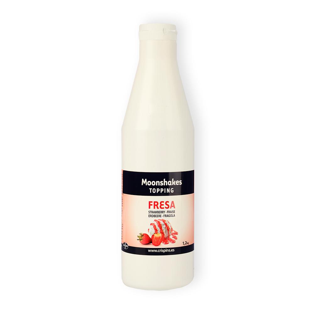 Strawberry-flavored syrup
