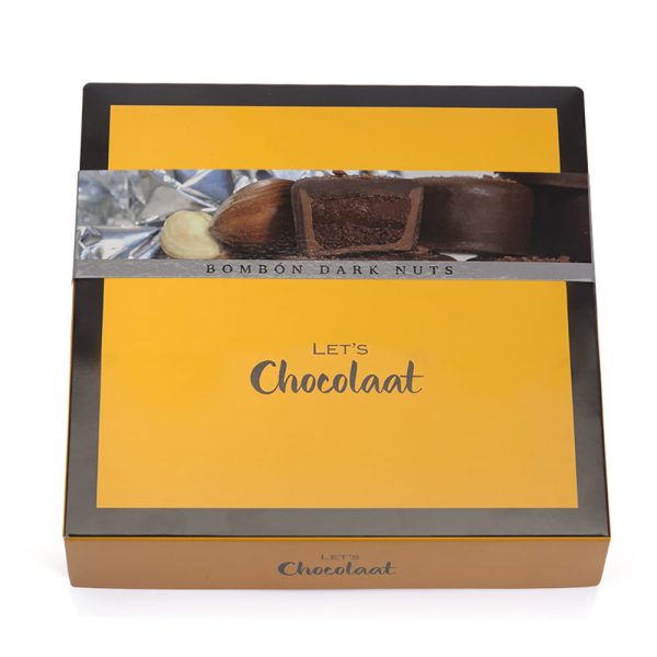 Box of 150g Dark Nuts Praline Chocolates