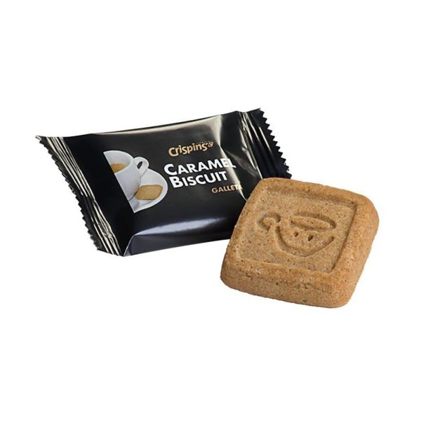 Caramel Biscuit Square Cookies 4 g
