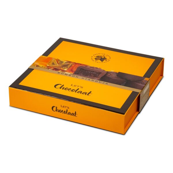 Estuche 150gr Bombón Praliné Gianduja