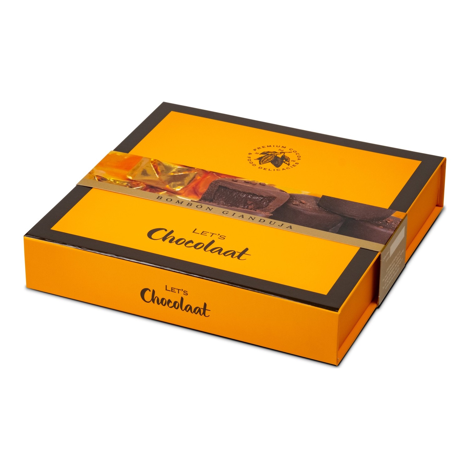 Estuche 150gr Bombón Praliné Gianduja