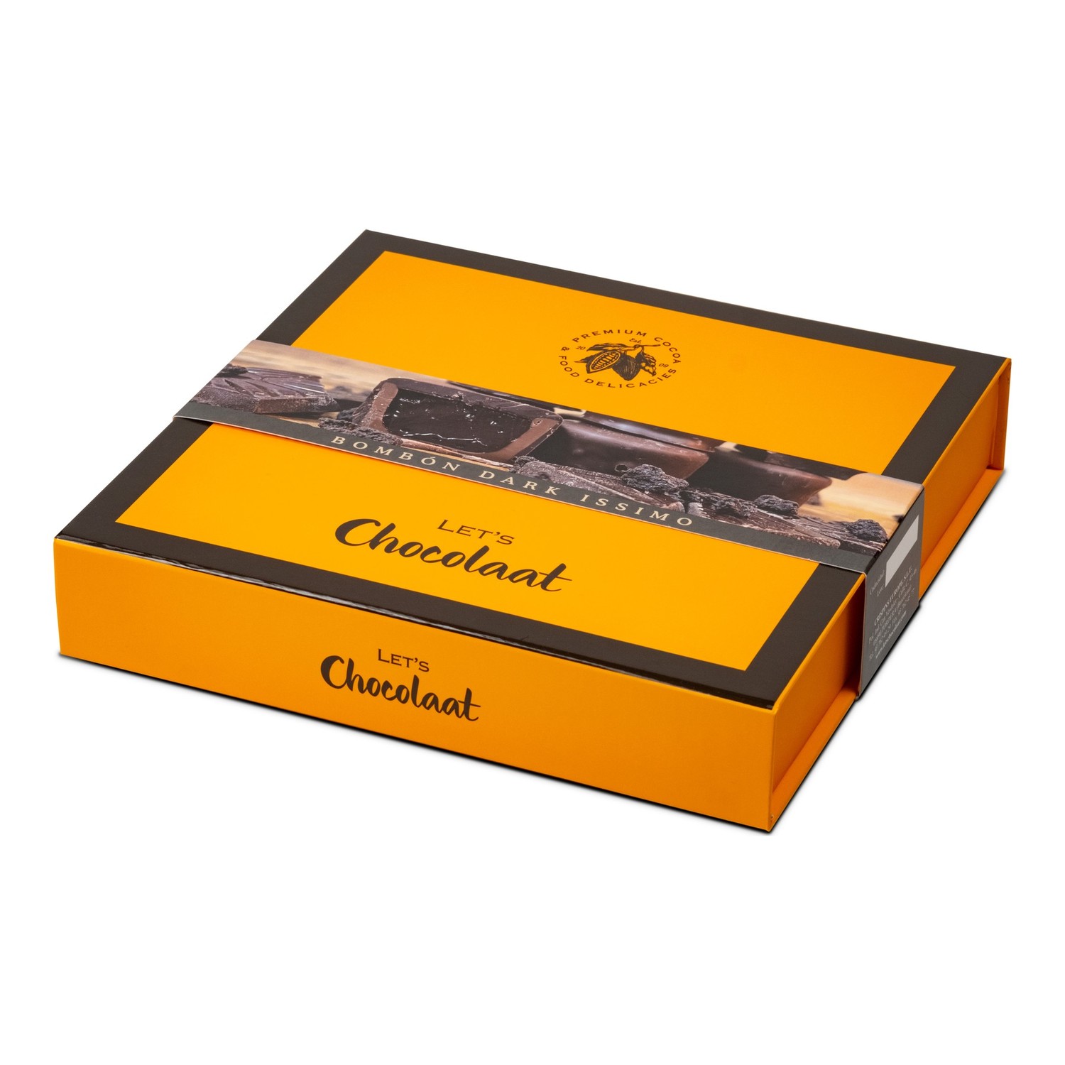 Estuche 150gr Bombón Praliné Dark Issimo